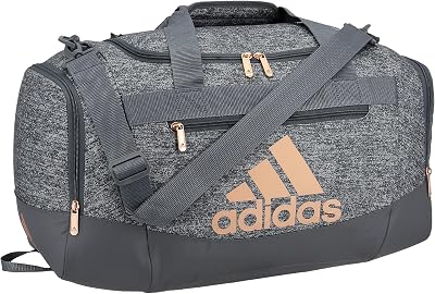 Defender 4 小型旅行包，Jersey Onix Grey/Rose Gold/Onix Grey，11.75"x20.5"x11"
