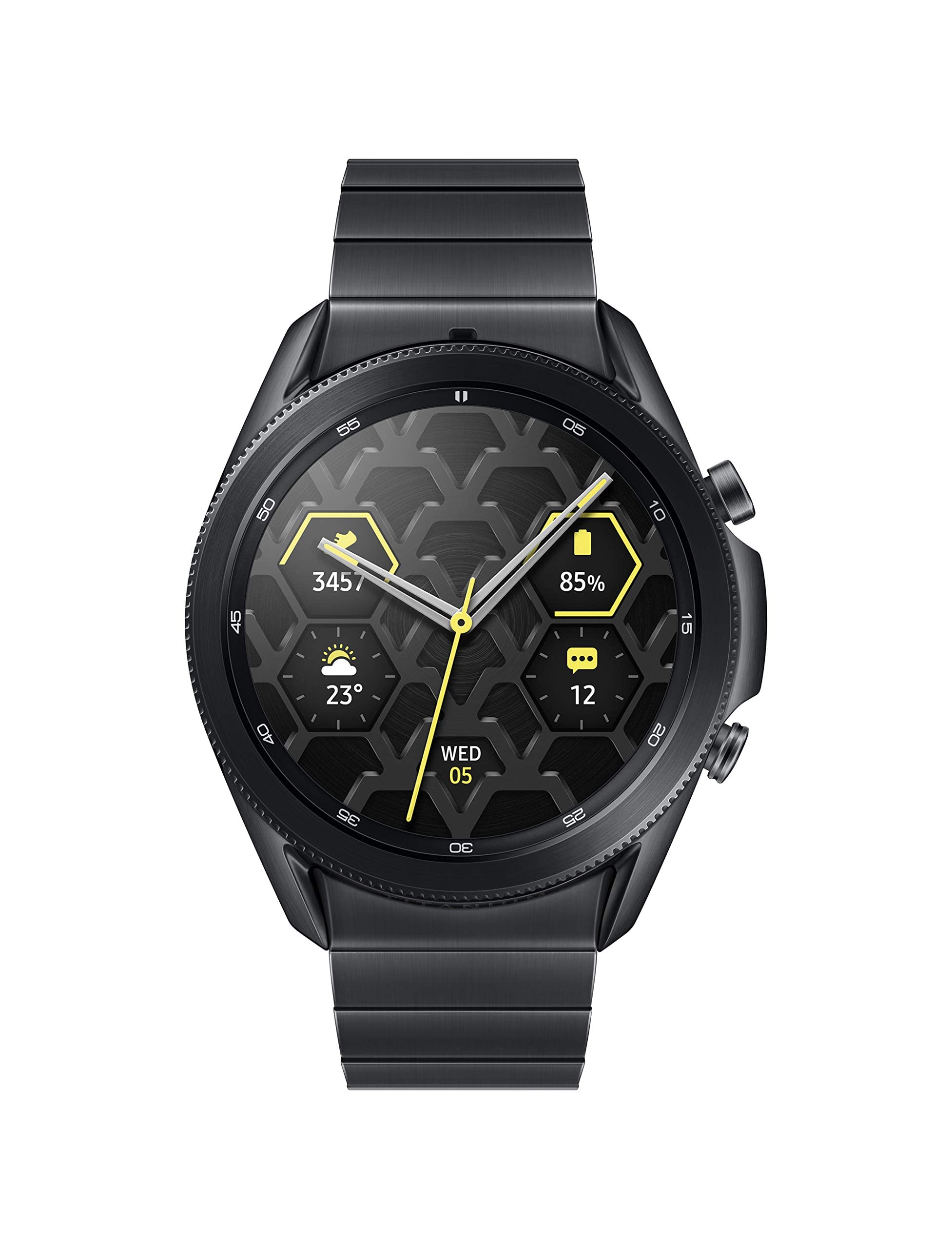 三星 - Galaxy Watch3 R840U 鈦金屬智慧手錶 45mm GPS版（翻新機）