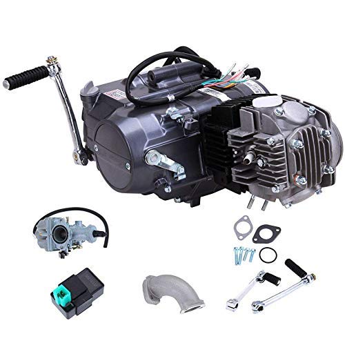 適用於 CRF50 CRF70 XR50 XR70 Z50 Z50R 的 4 衝程 125CC 發動機，適用於越野摩托車、沙灘車、四輪摩托車，配備手動離合器、單缸 CDI 點火系統和風冷功能。