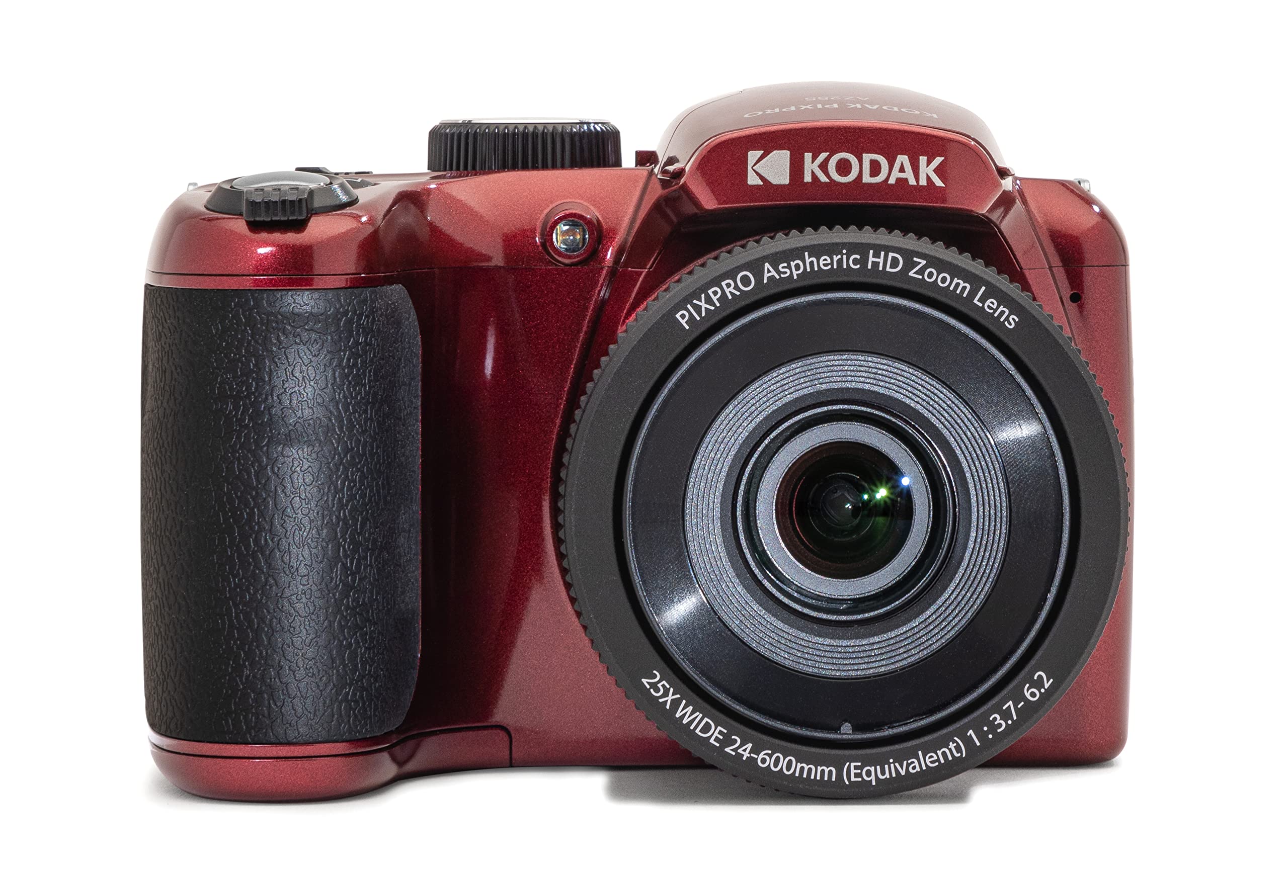 柯達 PIXPRO Astro Zoom AZ255-RD 16MP 數位相機，25 倍光學變焦，24mm 廣角，1080P 全高清視頻，3 吋液晶顯示器（紅色）