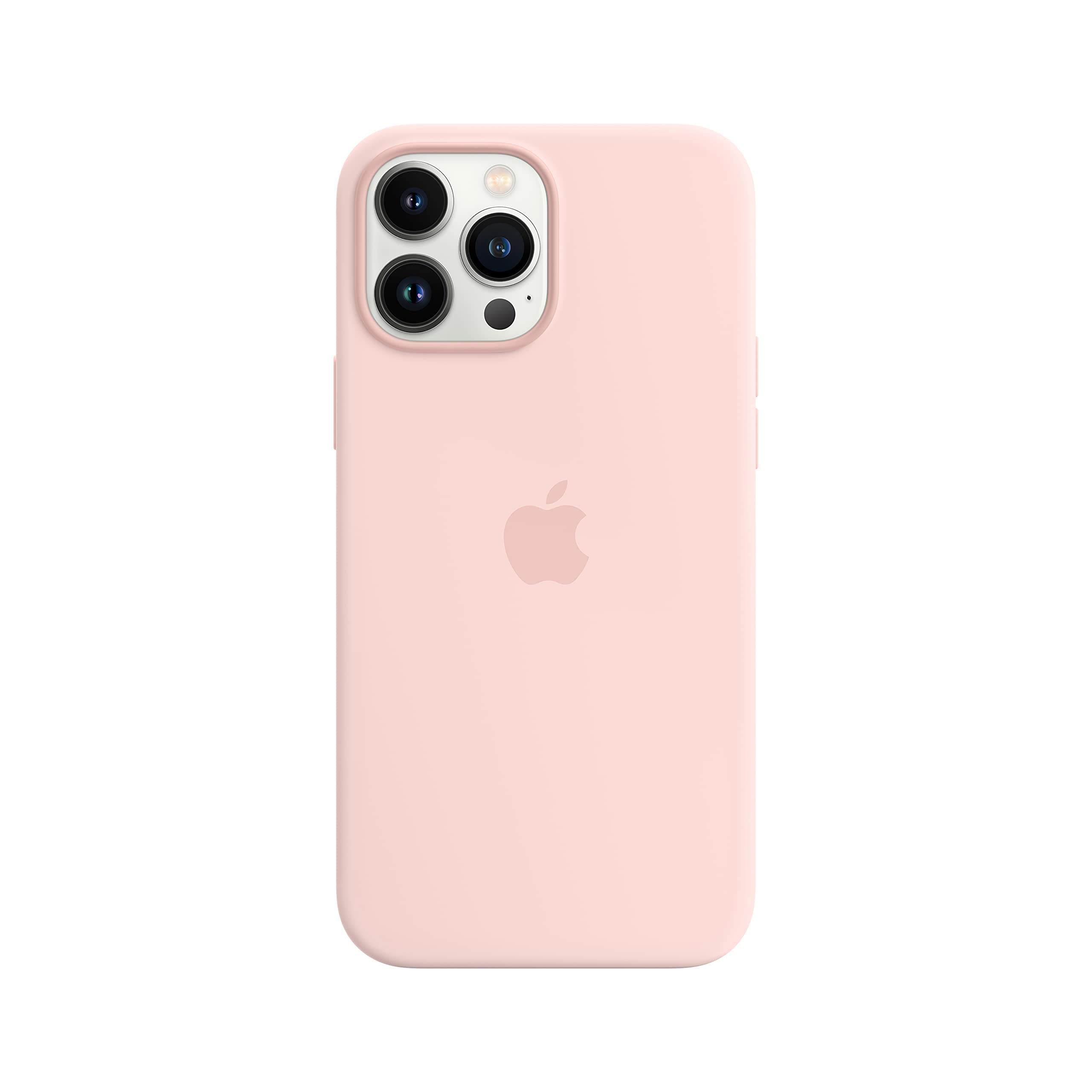 蘋果 iPhone 13 Pro Max 矽膠保護殼（附 MagSafe 功能）- 粉筆粉紅色