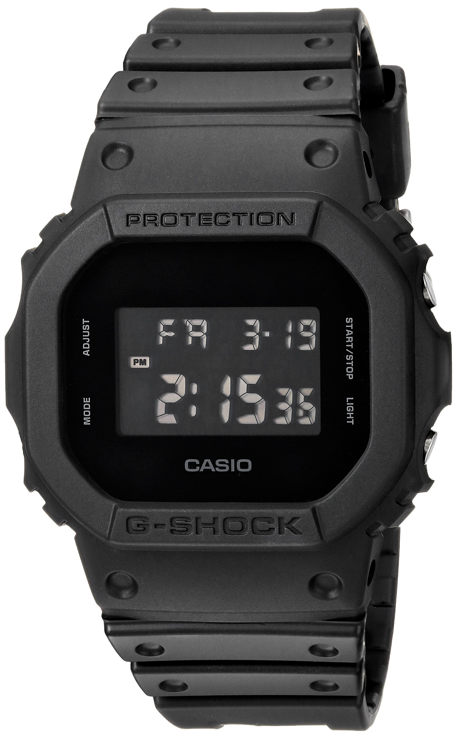 男士DW5600BB G-Shock全黑腕錶