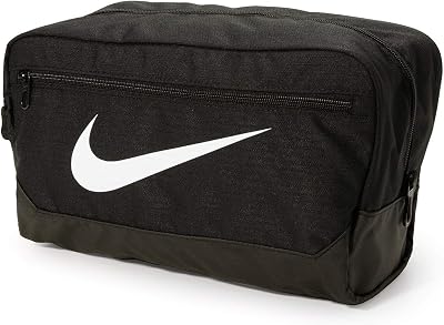 Nike Brasilia 鞋托特包 - 9.0，黑/黑/白，其他