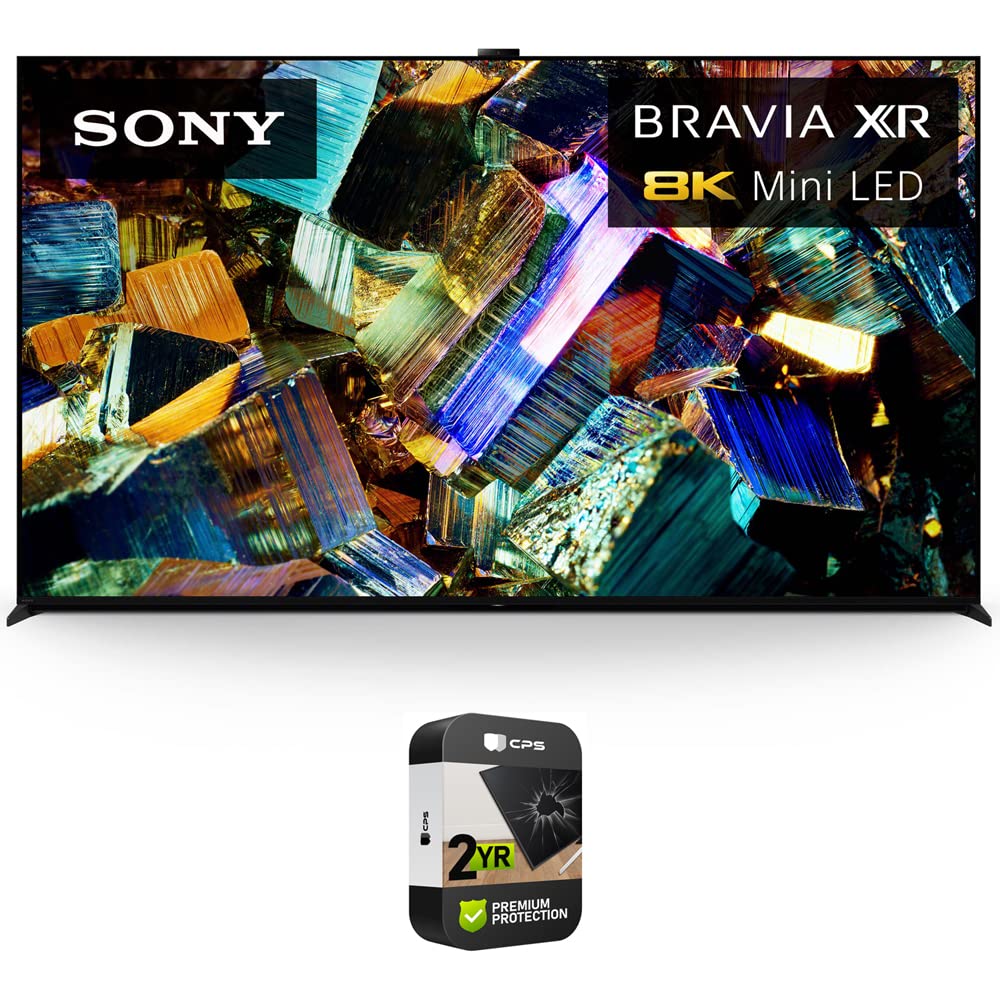 Sony XR85Z9K 85 吋 BRAVIA XR Z9K 8K HDR 迷你 LED 電視，附智慧型 Google TV，2022 年式（翻新機），含 2 年 CPS 增強保護包