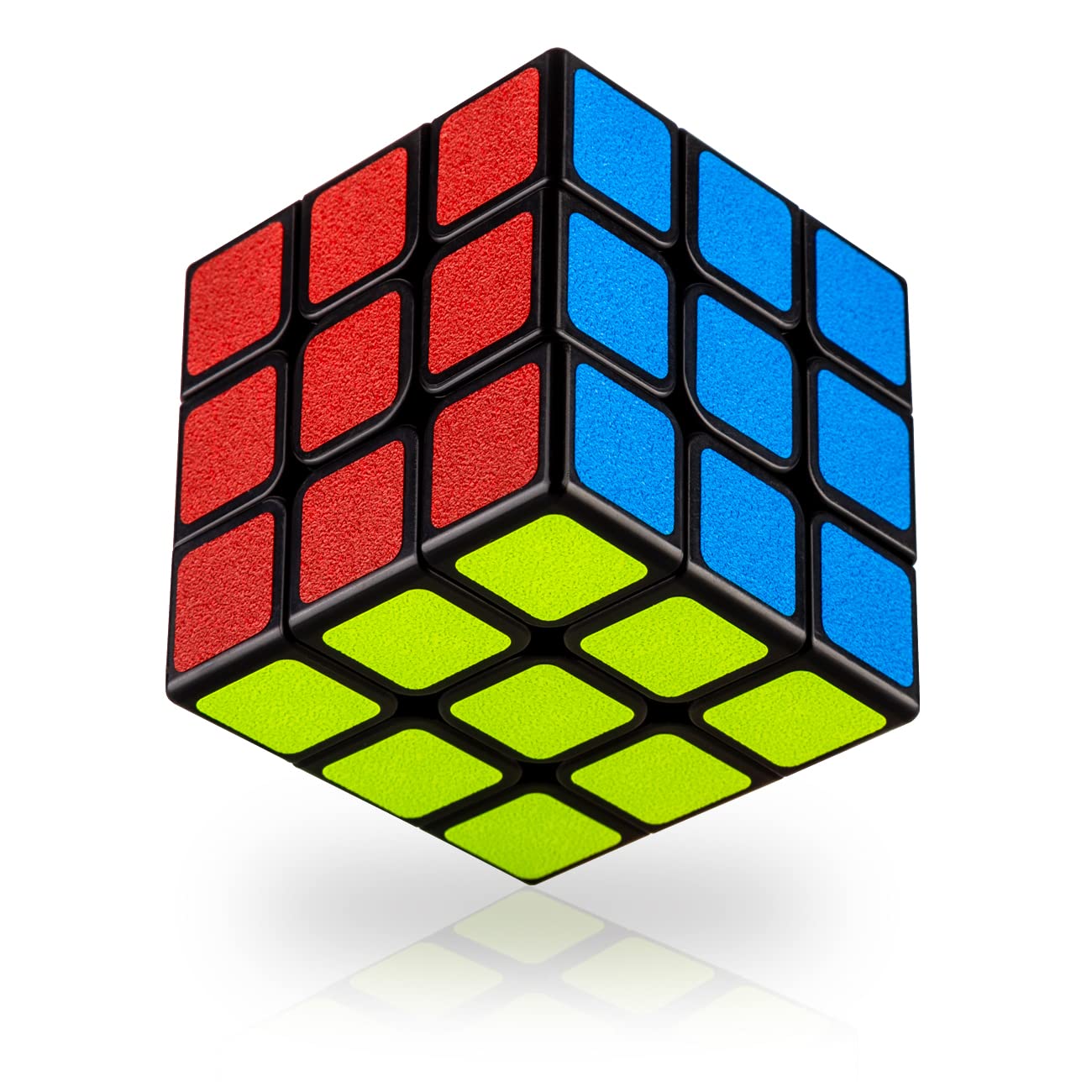 速旋魔術方 順滑旋轉 3x3x3 益智拼圖魔術方塊貼紙（2.2 吋）