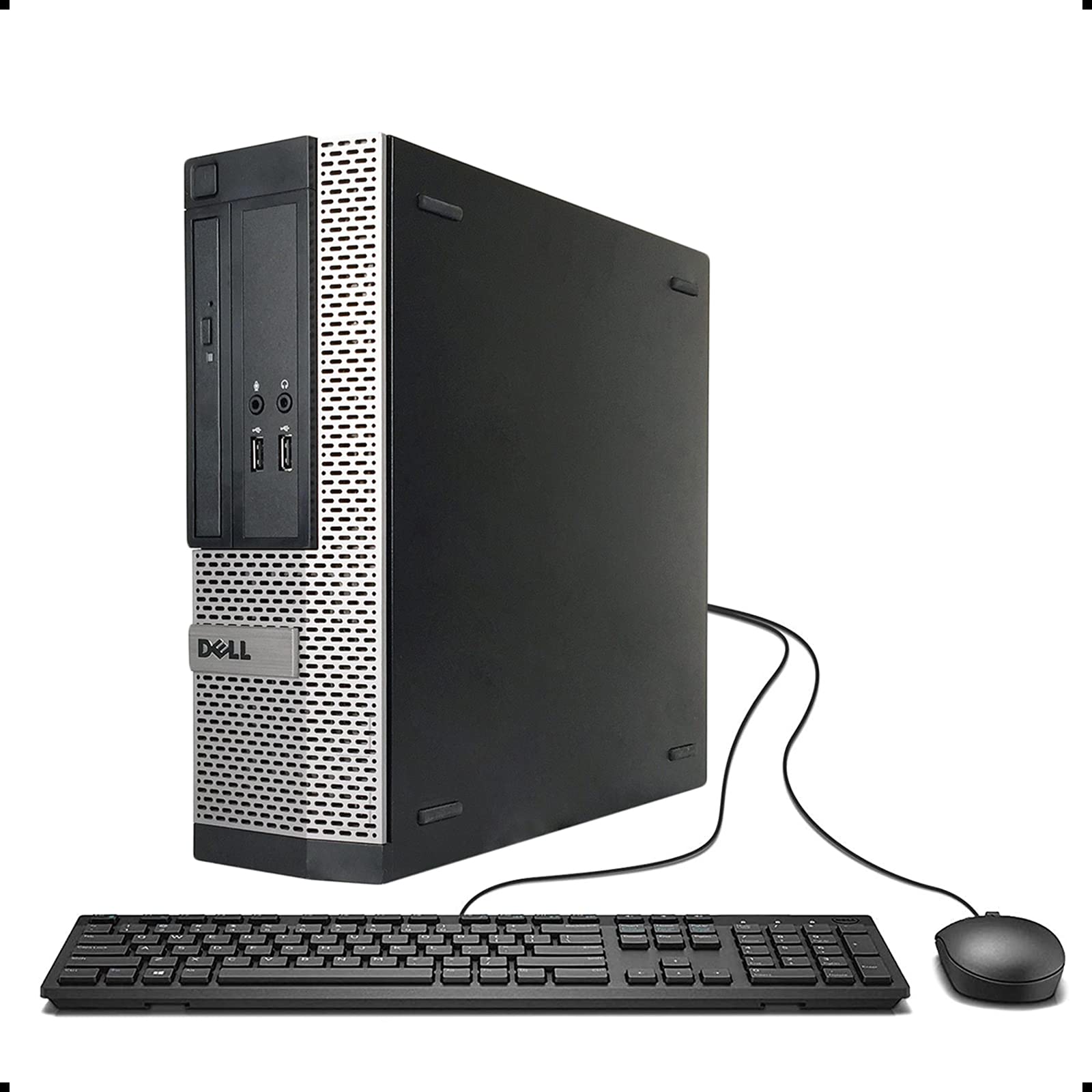 戴爾 Optiplex 3020 SFF 桌上型電腦 - 英特爾酷睿 i5-4570 3.2GHz 8GB 500GB DVD燒錄機 Windows 10 專業版（翻新機）