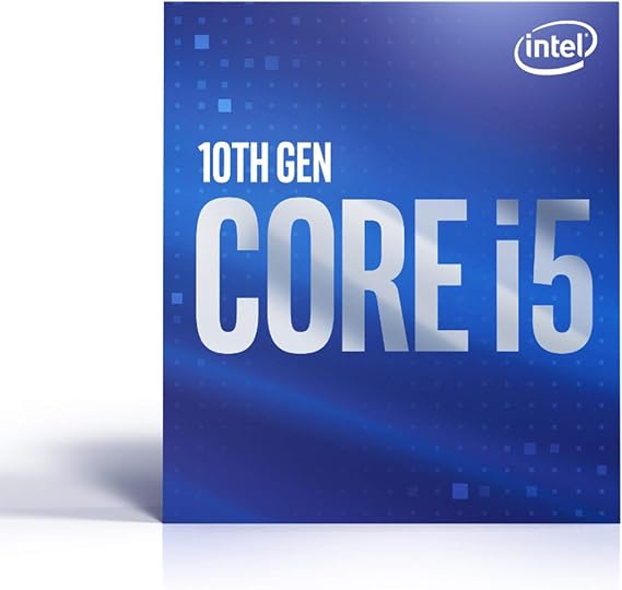 英特爾酷睿 i5-10400 桌上型處理器，6 核心，最高主頻 4.3 GHz，LGA1200 介面（Intel 400 系列晶片組），65W，型號：BX8070110400