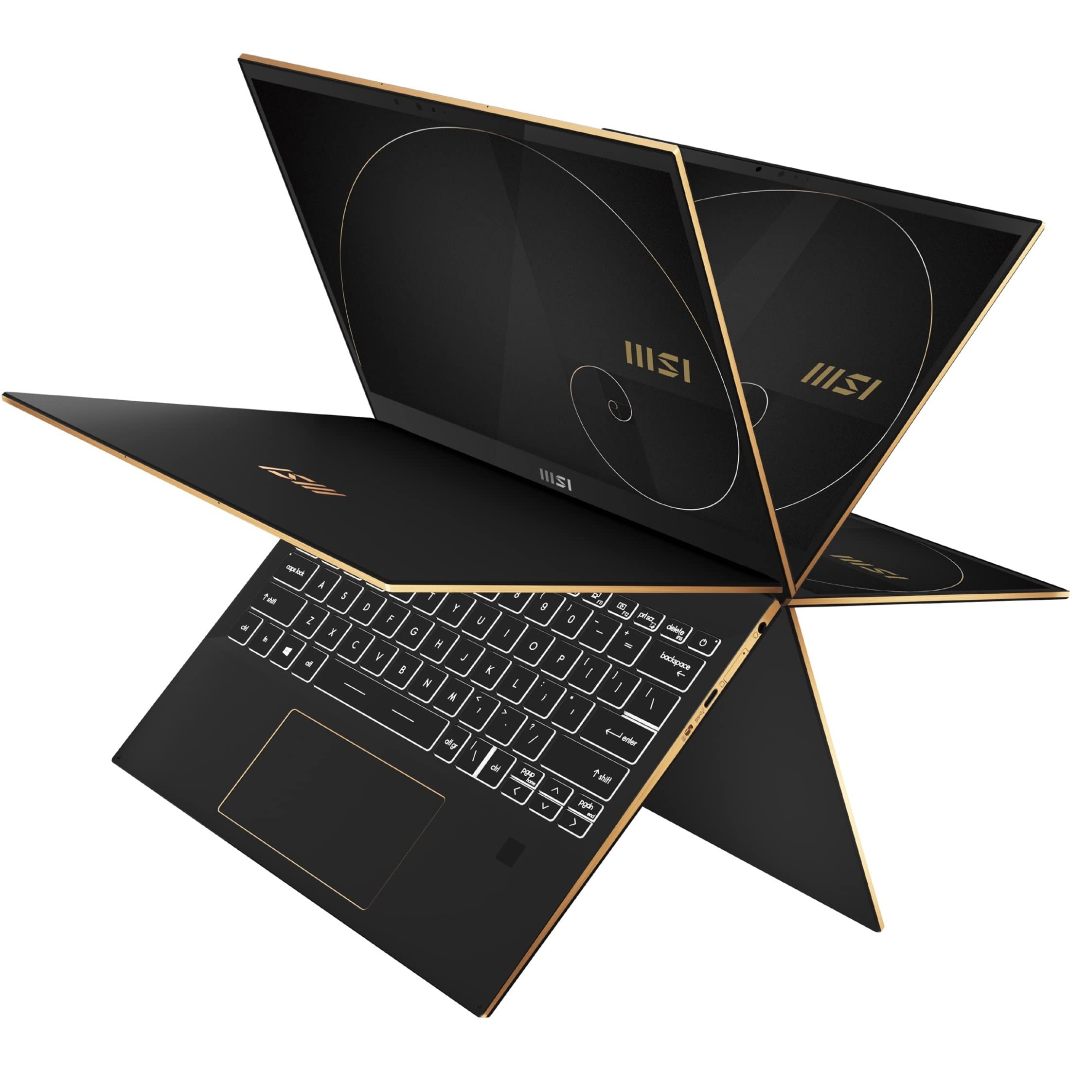 MSI Summit E13 Flip Evo 13.4吋 FHD+ 120Hz 觸控二合一商務筆記型電腦：英特爾酷睿 i7-1260P 處理器、Iris Xe 顯示卡、16GB LPDDR5 記憶體、512GB NVMe 固態硬碟、360° 專業翻版 Thunderbolt：Munderb​​UsSI 機位、150° 專業翻版 1bolt A12MT-002