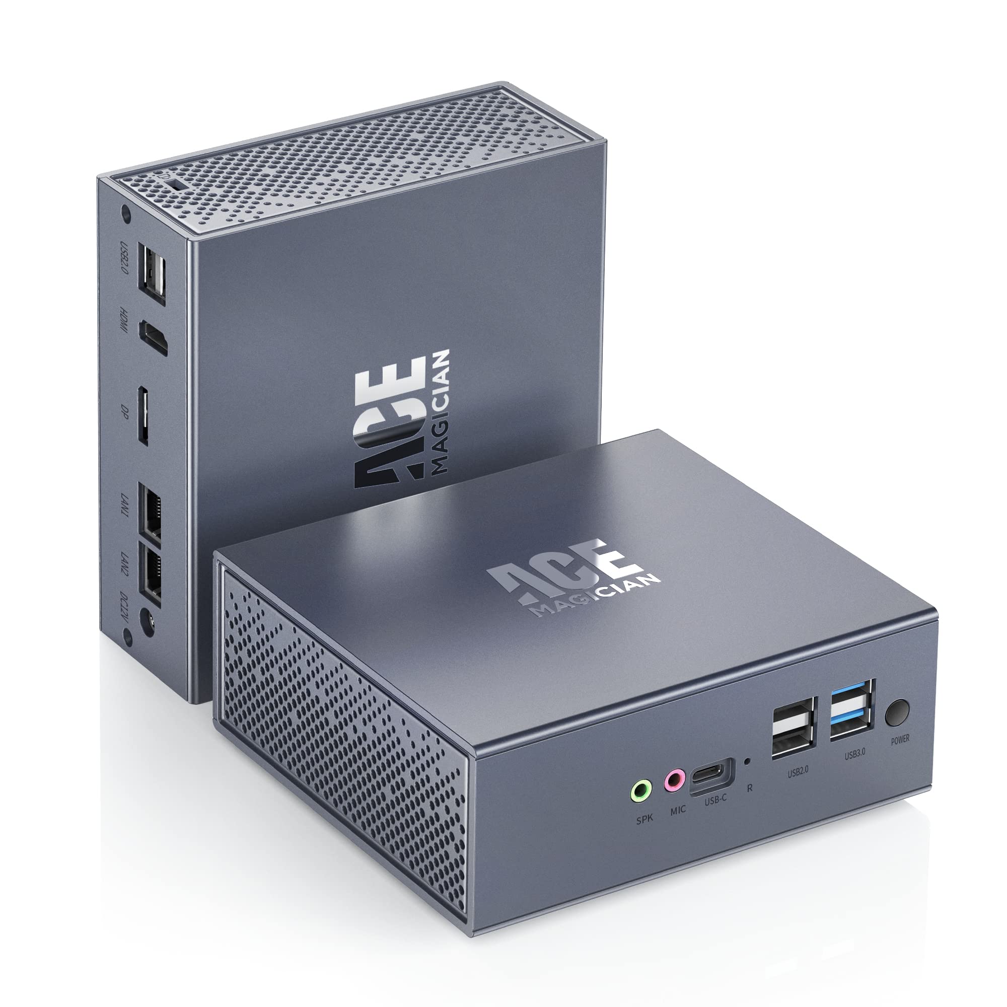 迷你電腦，英特爾第十二代N95處理器（最高主頻3.40GHz），16GB DDR4內存，512GB M.2固態硬碟，預載Windows 11專業版作業系統，支援4K雙螢幕顯示器、藍牙4.2、WiFi 5和自動開機功能。