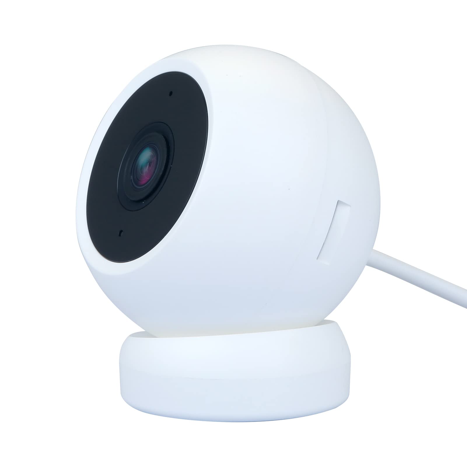 GIEC WiFi監視器，1080P高清WiFi智慧家居室內攝像頭，適用於嬰兒/寵物/保姆，支援雙向通話、夜視、移動偵測，本地存儲，安全可靠，可監控嬰兒、貓狗等。