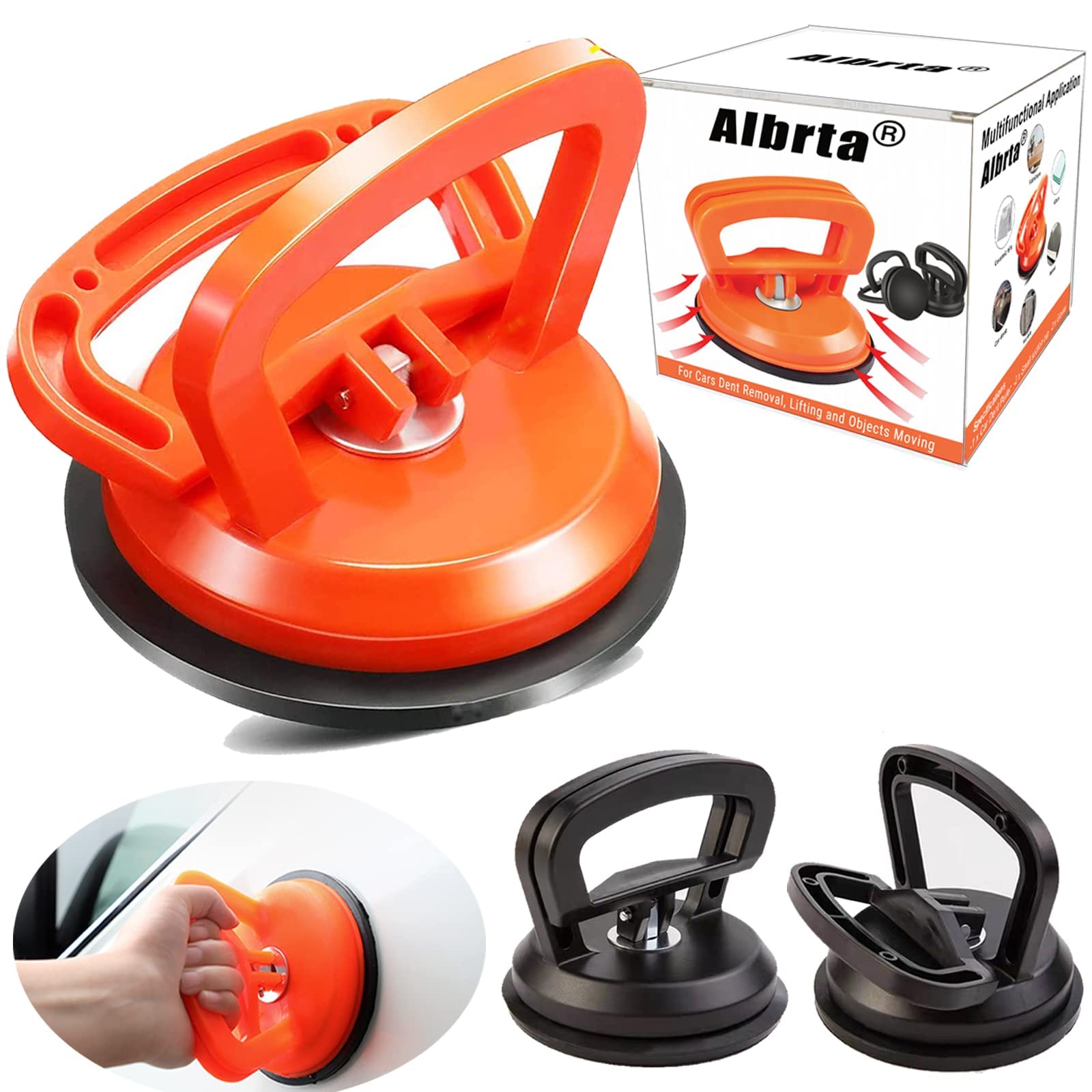 Albrta 凹痕修復器，強力汽車凹痕修復器，汽車凹痕修復套裝，凹痕修復工具，用於汽車凹痕修復、玻璃、屏幕、瓷磚的抬起和物體移動
