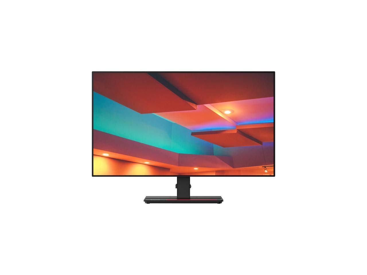 聯想 ThinkVision P27q-20 27 吋 16:9 QHD 顯示器，解析度 2560 x 1440，配備 HDMI、Mini DisplayPort 介面和 USB 集線器