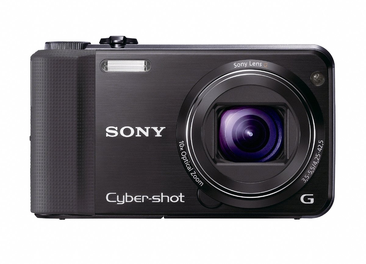 Sony Cyber​​-Shot DSC-HX7V 1,620 萬像素 Exmor R CMOS 數位相機，配備 10 倍廣角光學變焦 G 鏡頭、3D 全景掃描和全高清 1080/60i 影片拍攝功能（黑色）