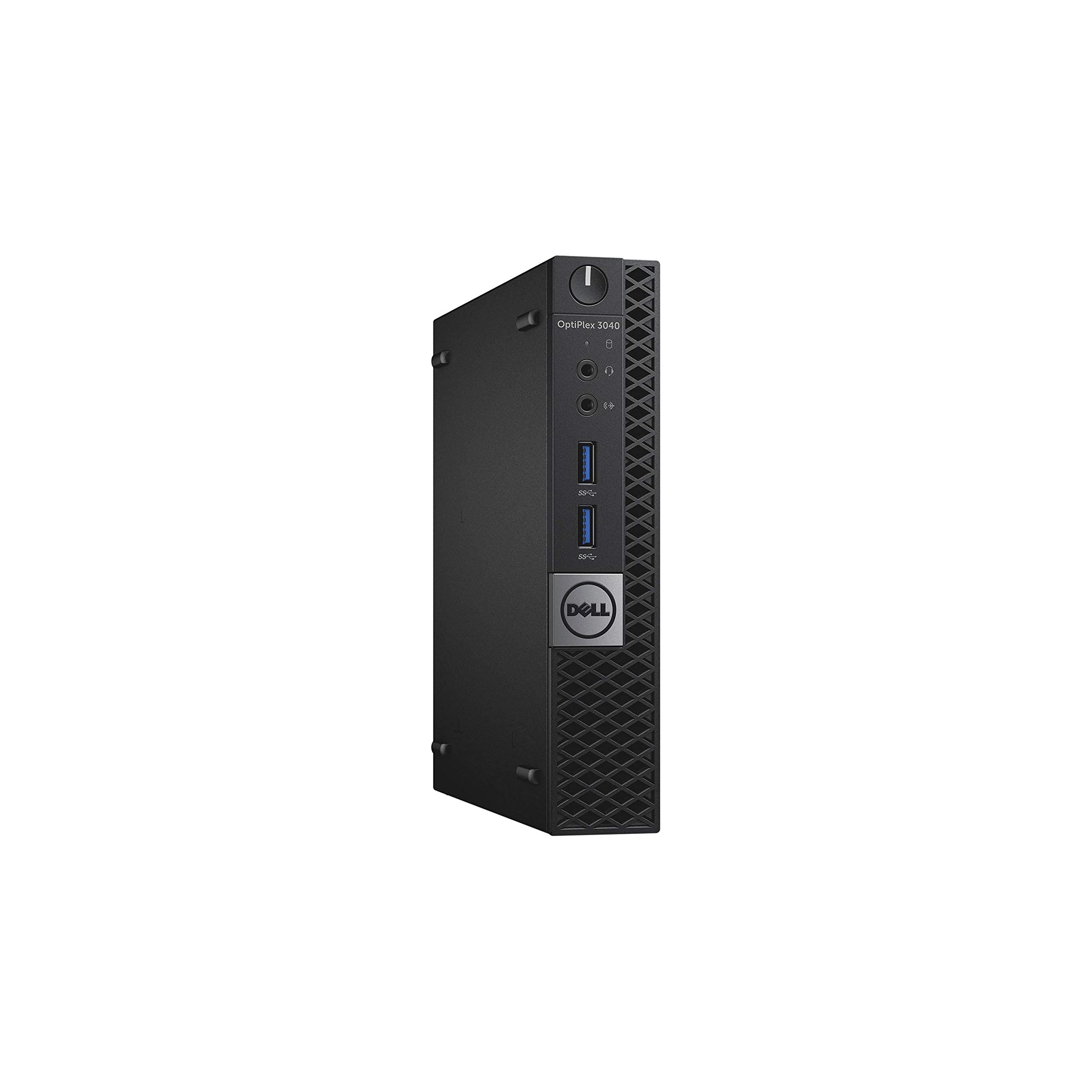 最新款戴爾 Optiplex 3040 微型電腦迷你塔式電腦（英特爾四核心 i5-6500T 處理器，8GB DDR4 內存，256GB 固態硬碟，HDMI、VGA 接口，WiFi）Windows 10 專業版（翻新機）