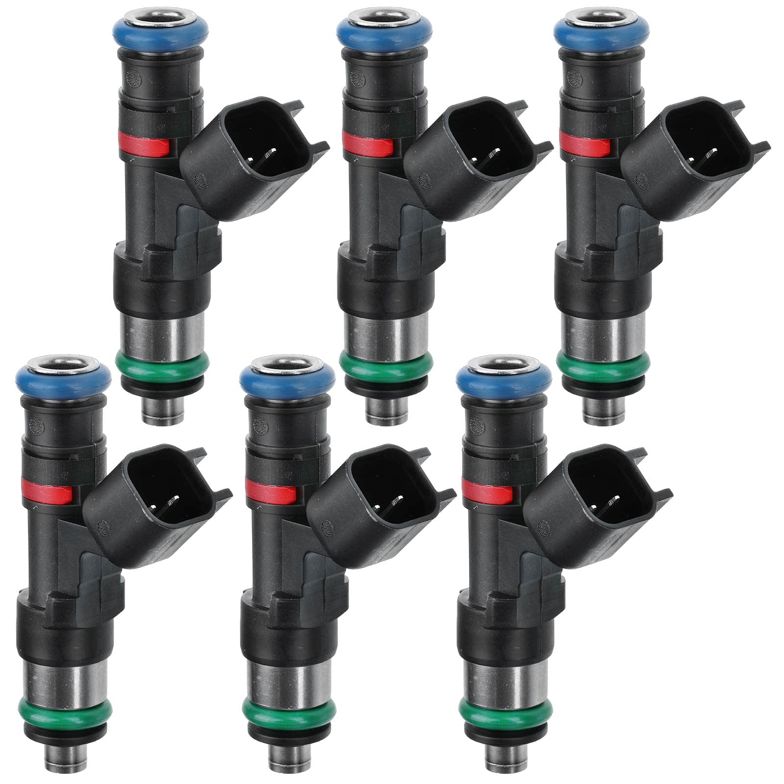 A-Premium燃油噴射器，適用於2007-2008款GMC Acadia、2013款雪佛蘭Colorado、2008-2010款Captiva Sport、2008款別克Enclave和土星Vue，汽油車型，56個，替換零件號碼：832-112115284
