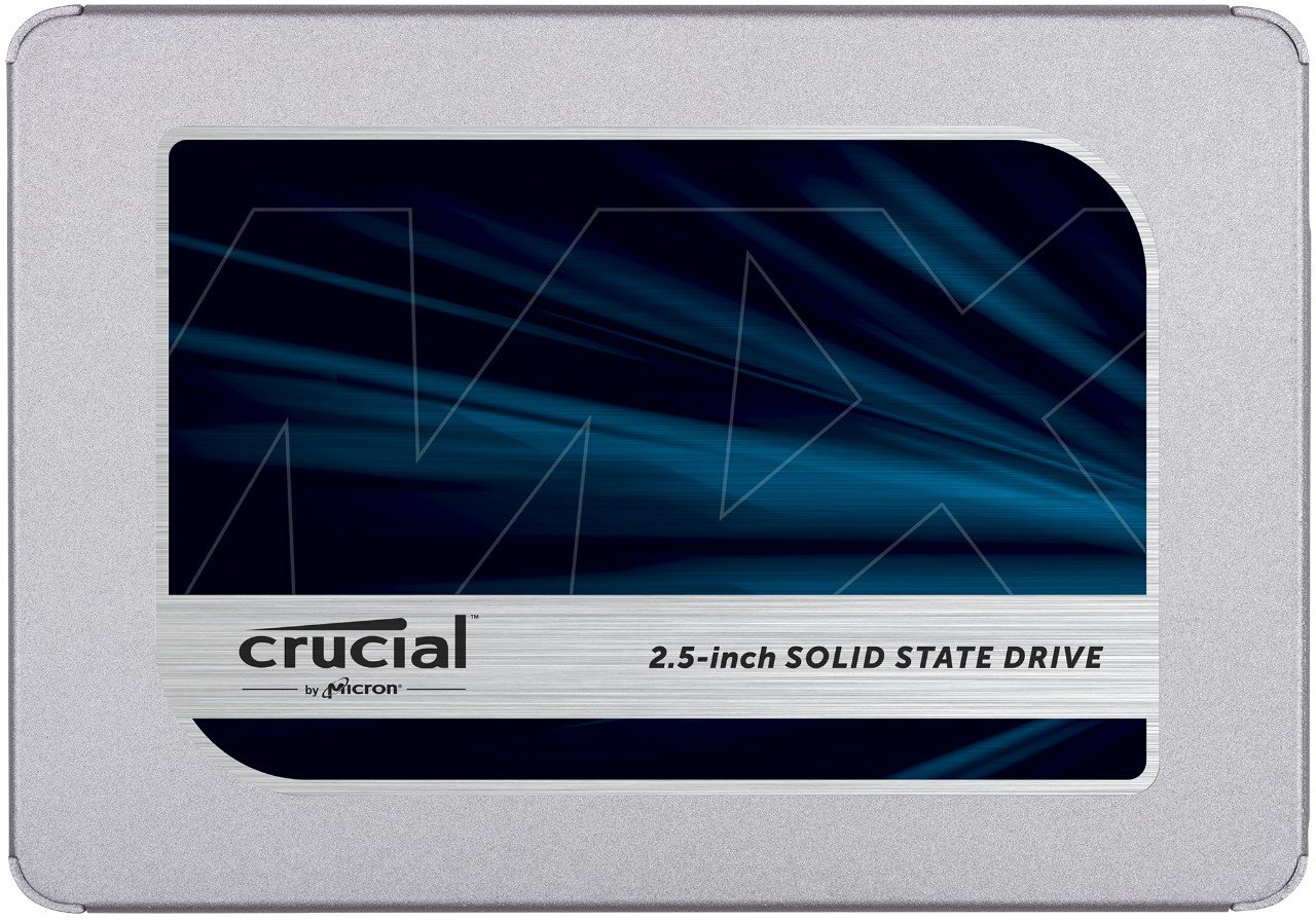 Crucial MX500 500GB 3D NAND SATA 2.5吋內建固態硬碟，最高讀寫速度達560MB/s - CT500MX500SSD1