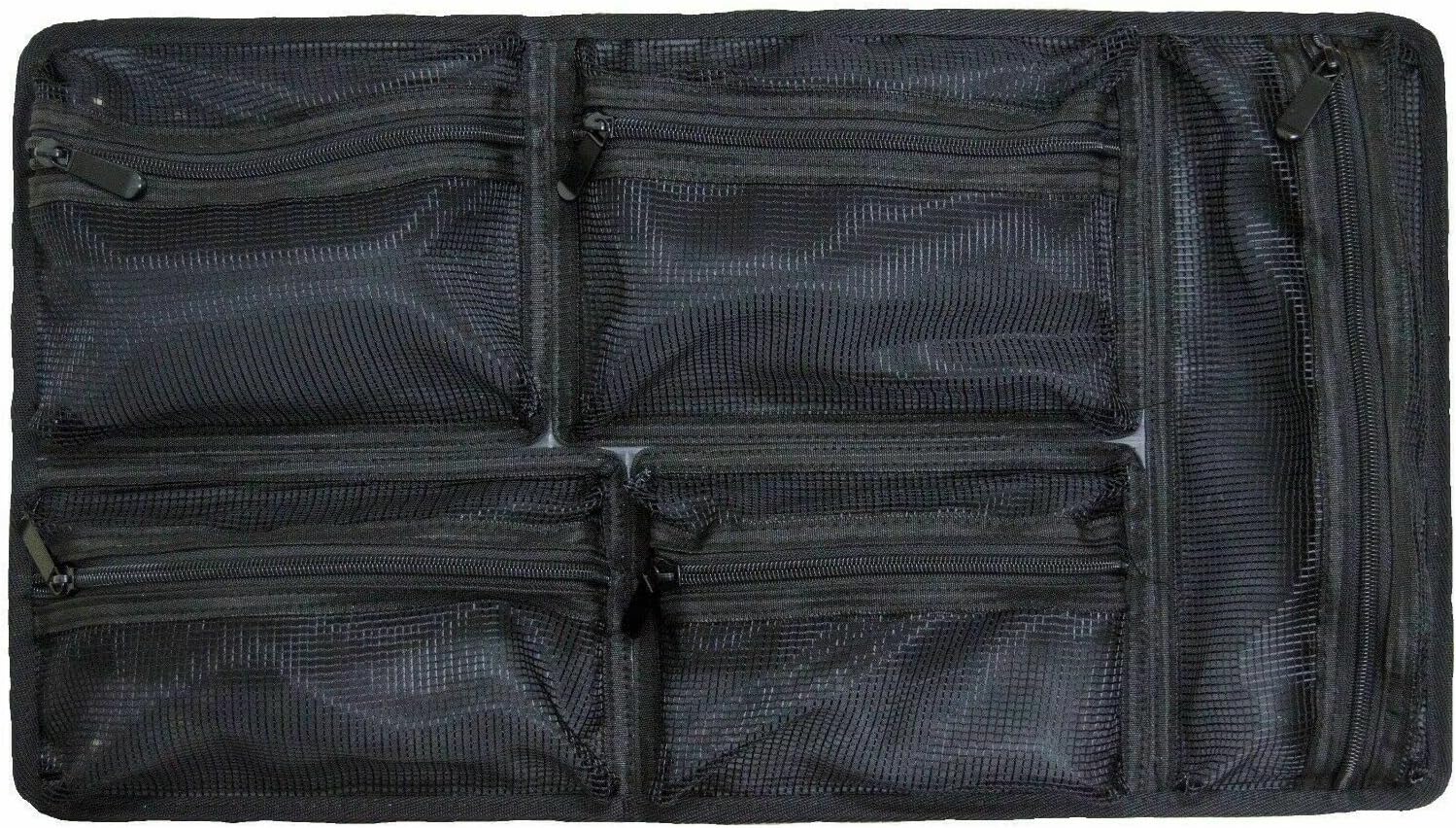 Pelican Color Case 網狀蓋收納袋，適用於 Pelican 1535 Air 箱，黑色 (1535-MESH-LO)