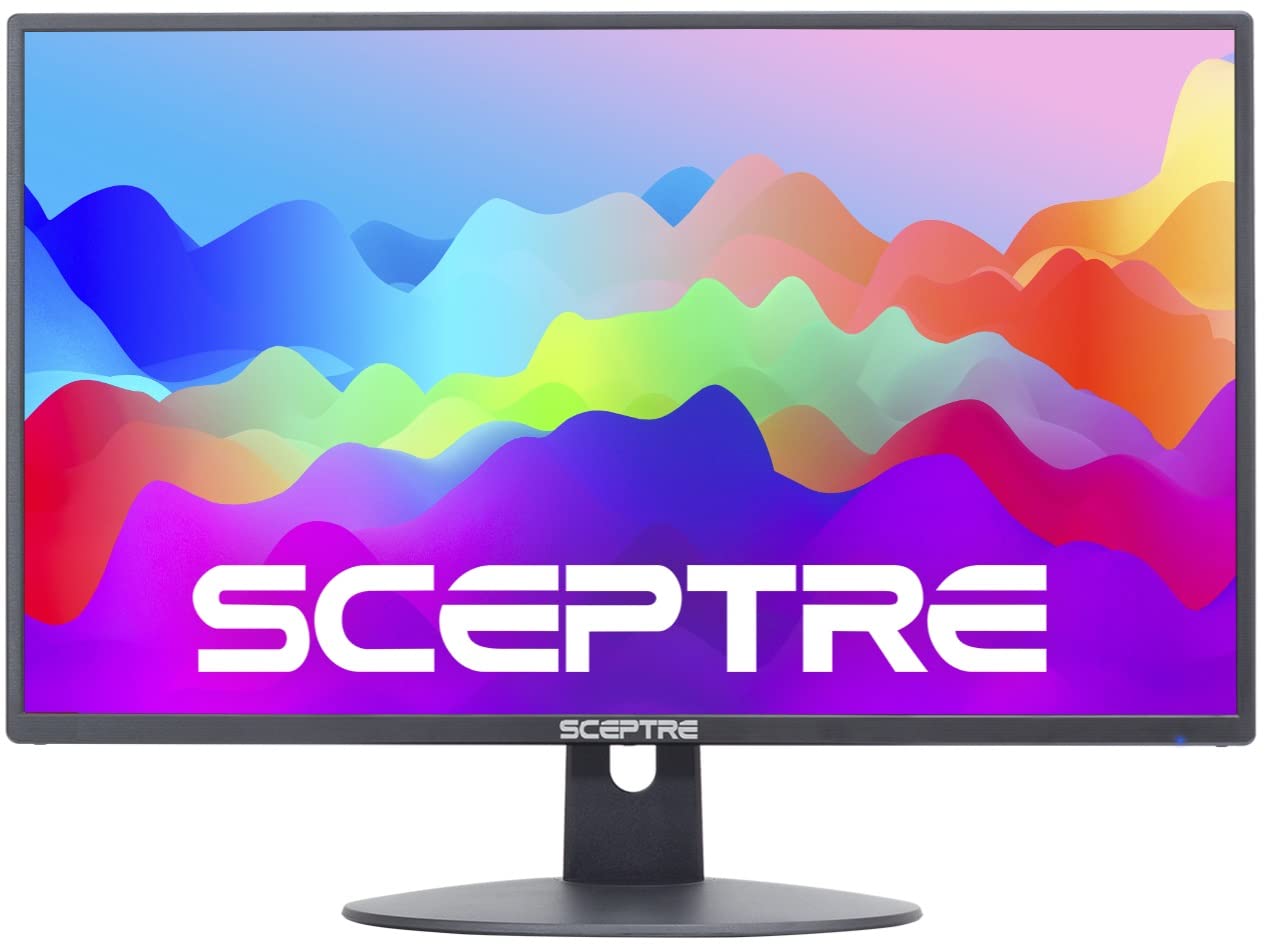 Sceptre 20吋 1600 x 900 75Hz LED顯示器 2個HDMI介面 VGA介面 內建喇叭 99% sRGB色域 黑色（E209W-16003RT系列）