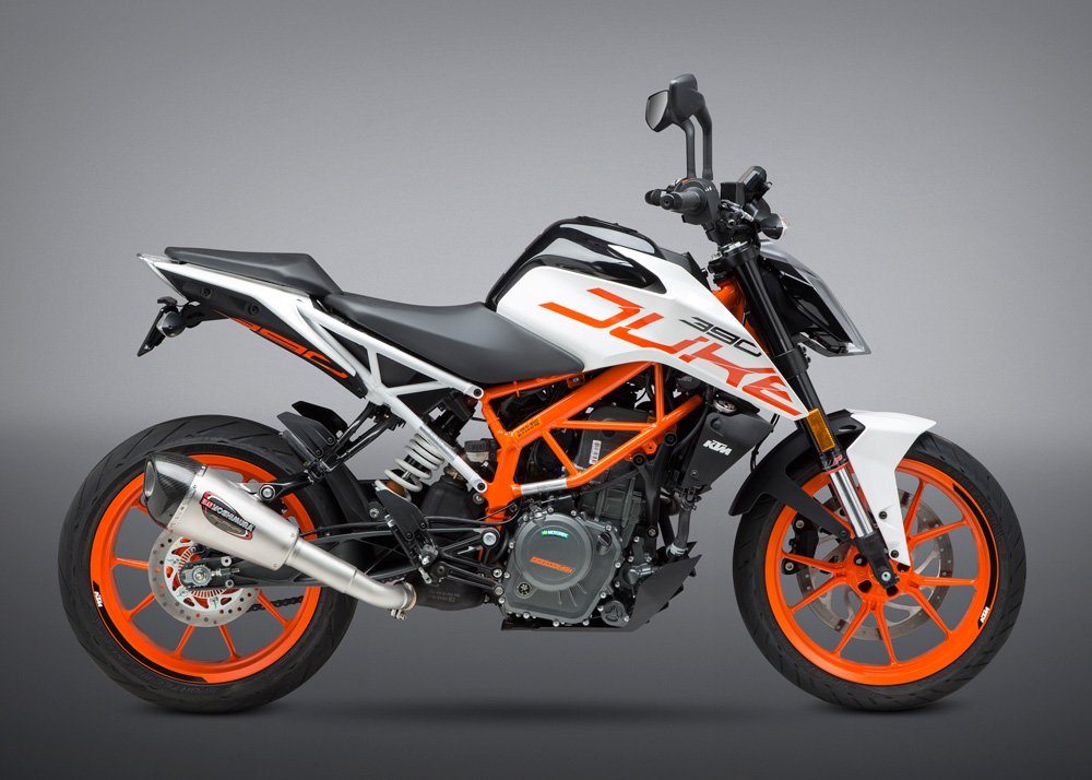 Yoshimura Alpha T 滑套式排氣管（街道版/不銹鋼版/不銹鋼版/碳纖維版/工廠版）相容於 17-18 款 KTM RC390