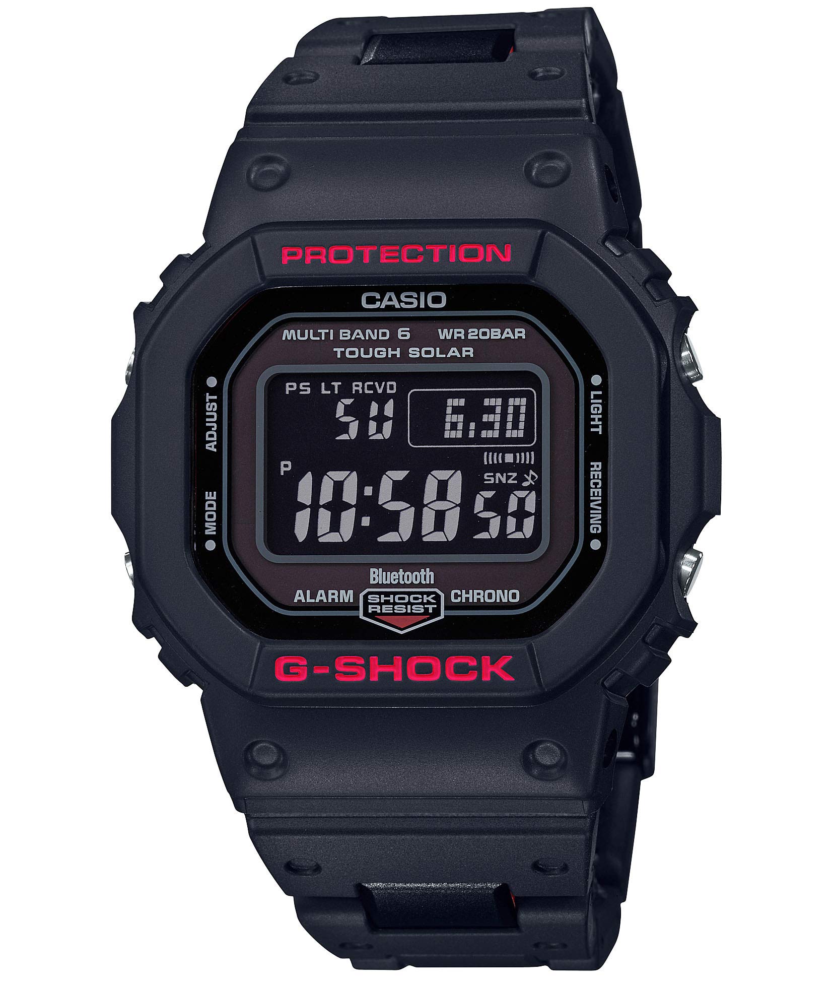 G-SHOCK GW-B5600HR-1JF 電波太陽能手錶（日本國內正品）