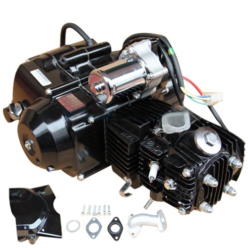 X-PRO 110cc 四行程發動機，附自排變速箱和倒擋，電啟動，適用於 50cc、70cc、90cc、110cc 卡丁車和沙灘車。