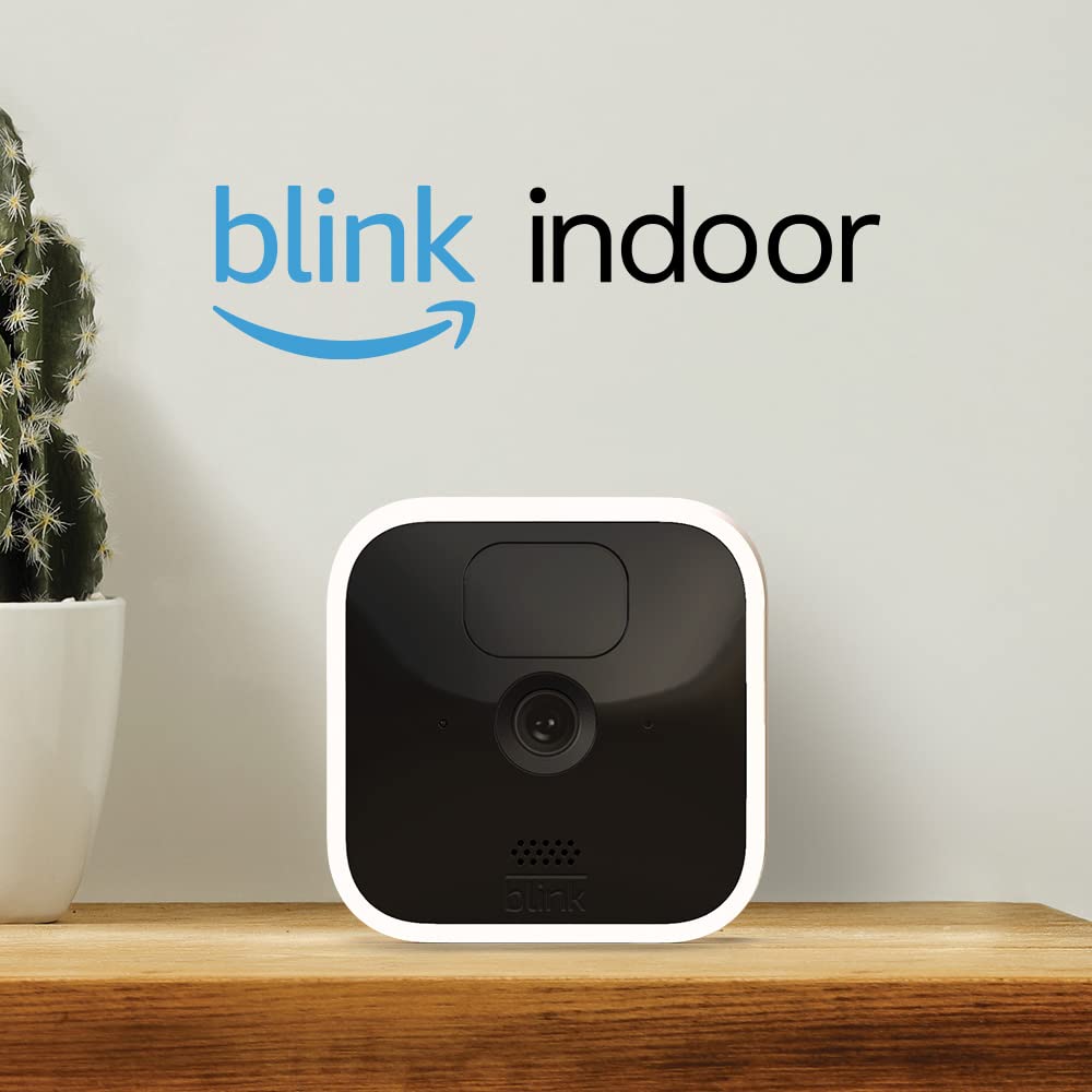Blink室內攝影機（第三代）－無線高畫質安防鏡頭，電池續航力兩年，具備行動偵測與雙向語音功能－三鏡頭系統