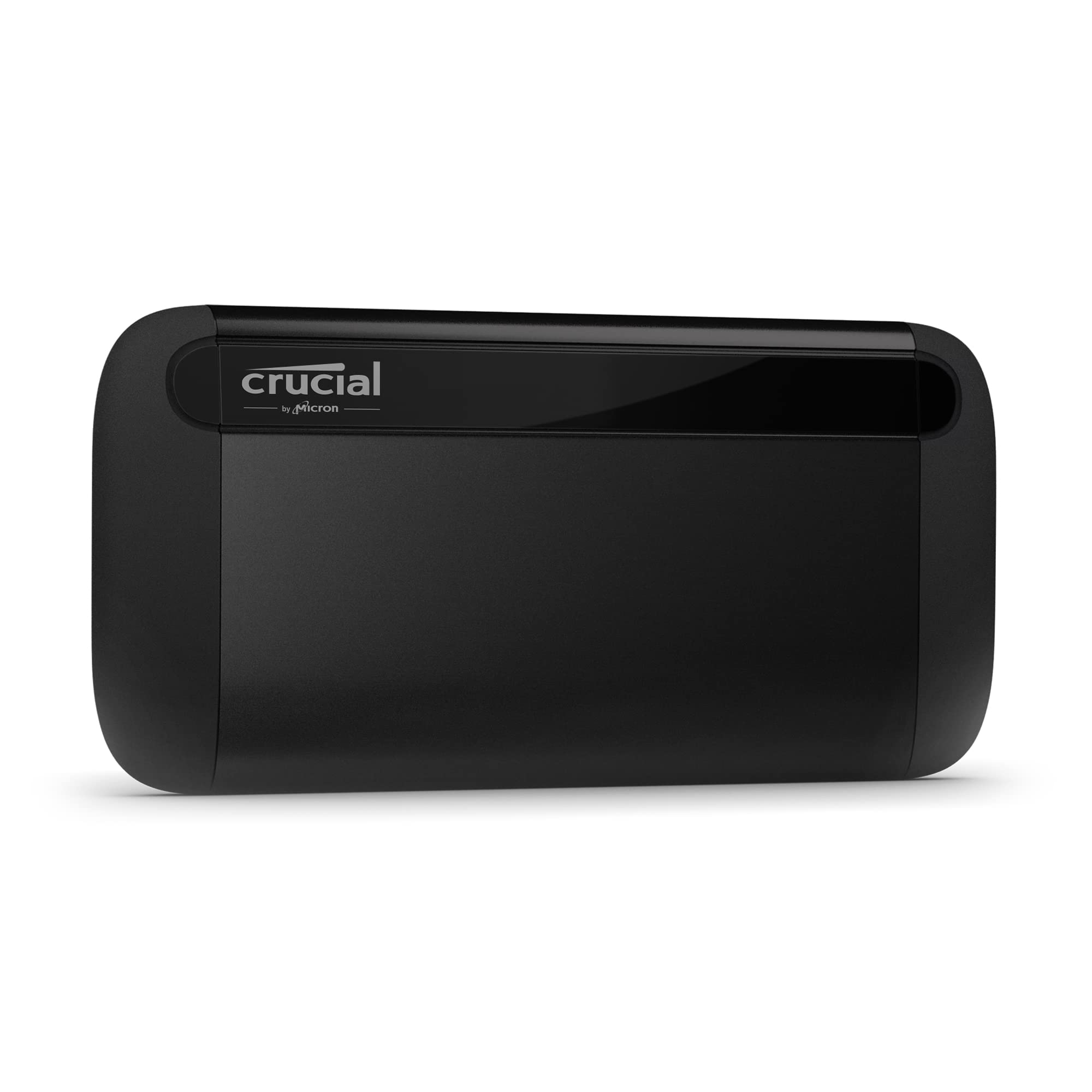 Crucial X8 2TB 隨身固態硬碟 – 最高讀寫速度 1050MB/s – USB 3.2 – 外接固態硬碟 – 最高讀寫速度 1050MB/s – USB 3.2 – 外接固態硬碟，USB-C，USB-A – CT2000X8SSD9，黑色