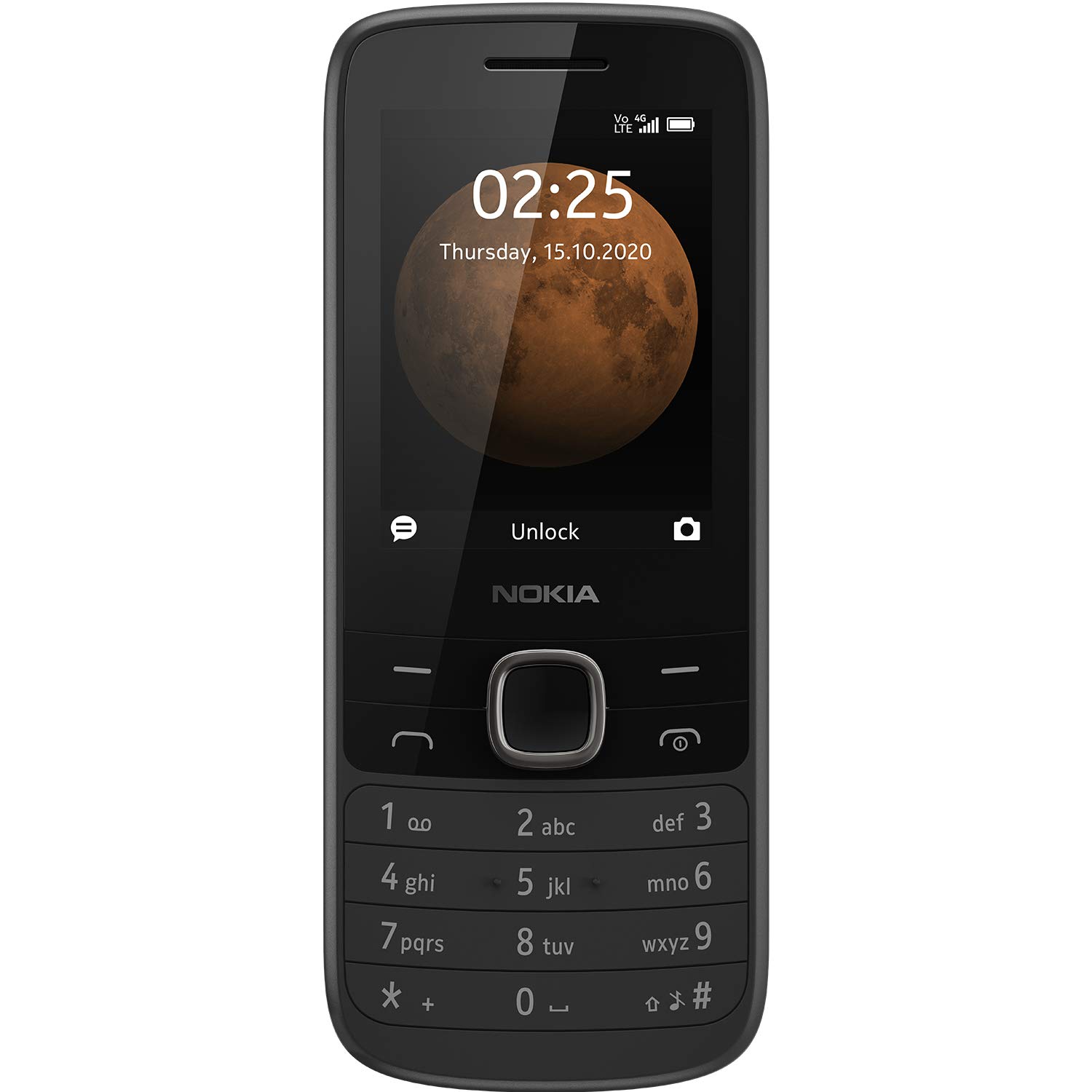 Nokia 225 | GSM 無鎖手機 | 4G | 黑色