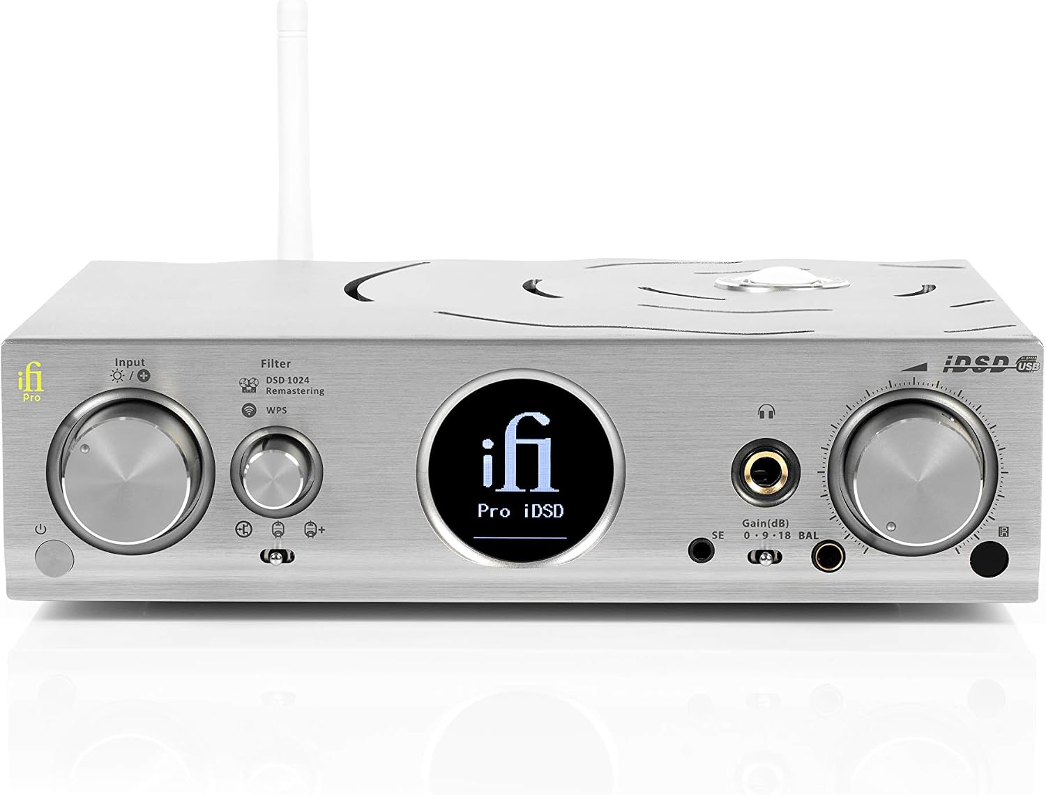 iFi Pro iDSD 4.4mm 桌上型 DAC/電子管/固態/耳機擴大機/無線音訊串流/USB/SPDIF/光纖輸入