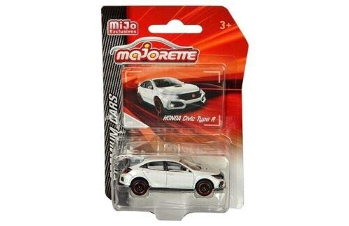 MAJORETTE 1:64 高級合金車模 - Civic Type R（白色）- MIJO 獨家款 3052MJ9