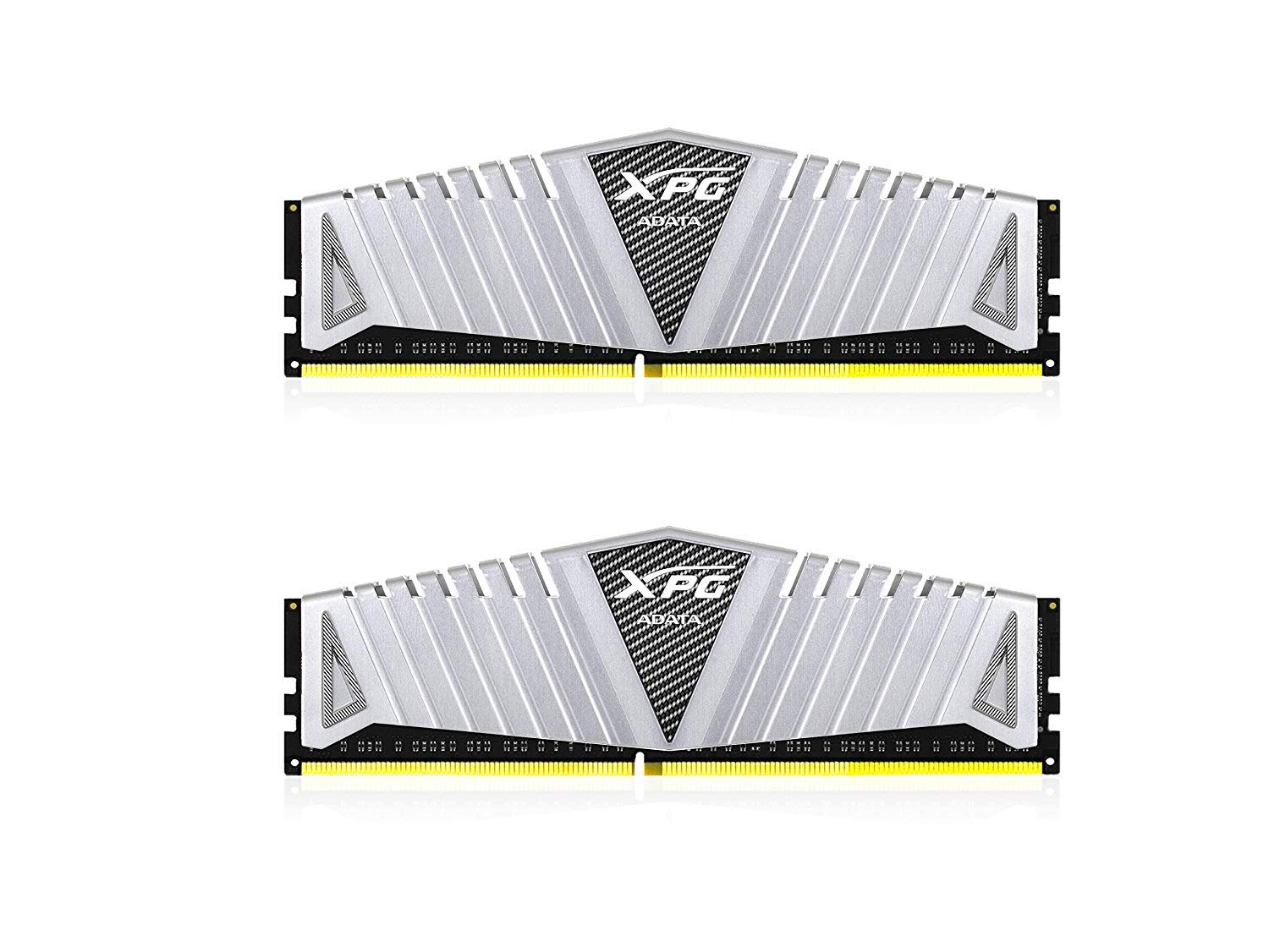XPG Z1 DDR4 3200MHz (PC4 25600) 32GB (2x16GB) CL16-20-20 288針記憶體模組套裝，銀色 (AX4U3200716G16A-DSZ1)