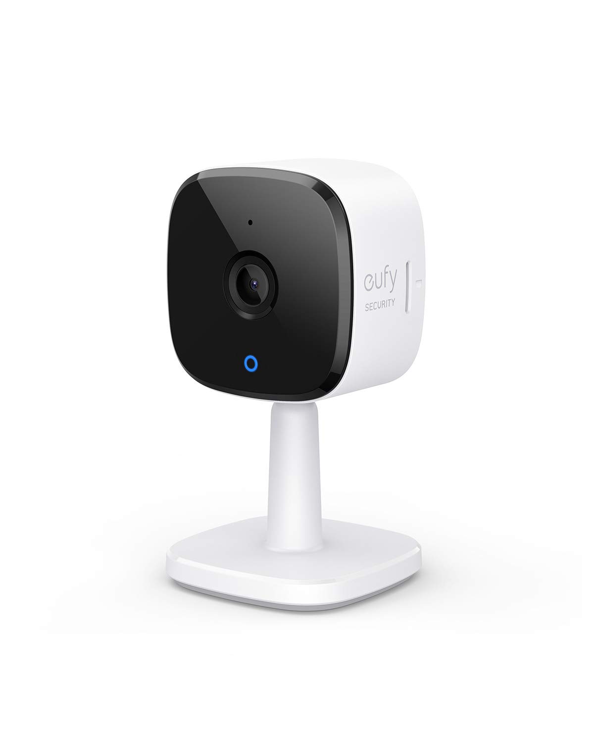 eufy security Solo IndoorCam C24，2K室內安防攝像頭，即插即用型Wi-Fi攝像頭，IP攝像頭，支援人寵AI識別、語音助理、夜視功能和雙向語音通話，不相容於HomeBase。