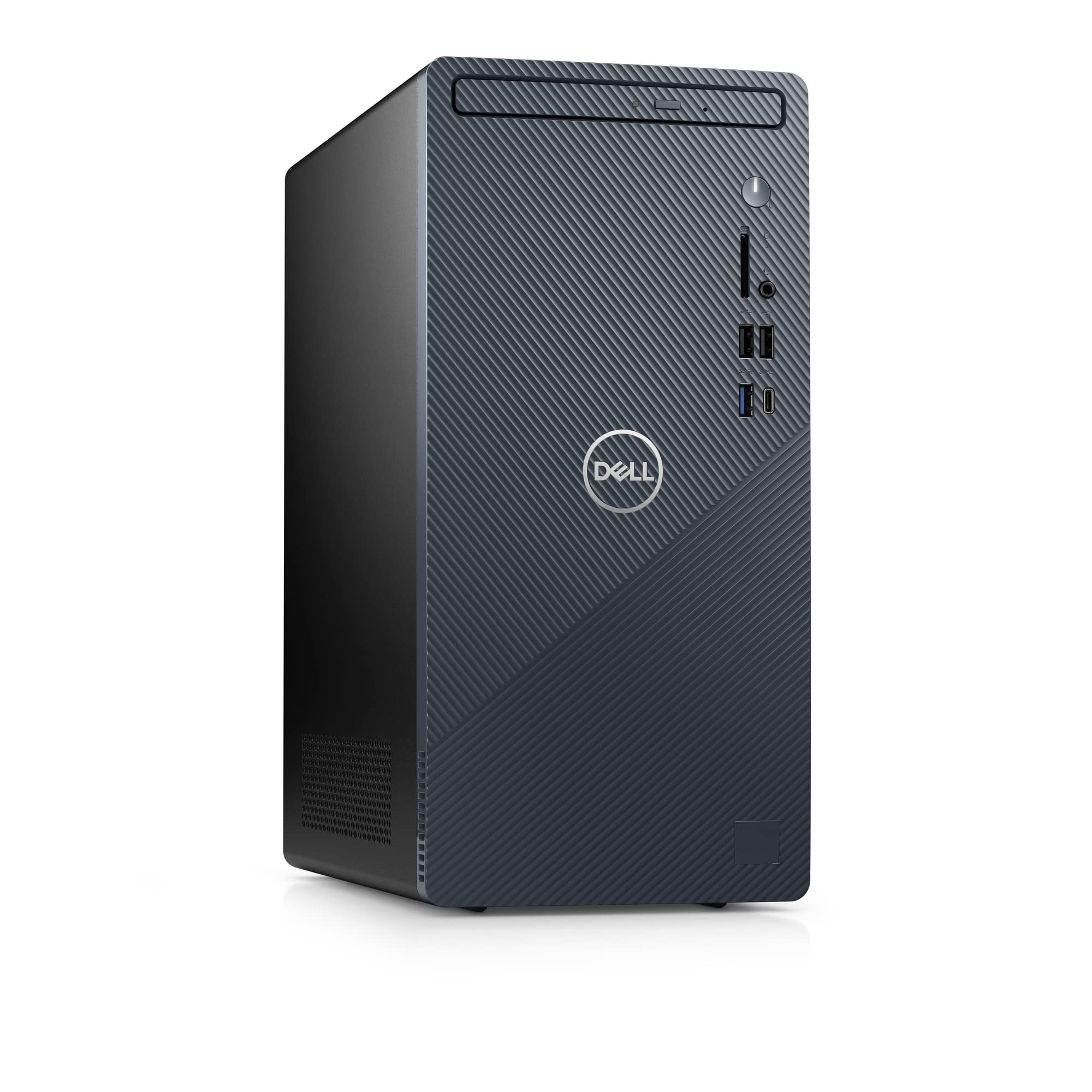 戴爾 Inspiron 3910 桌上型電腦主機 - 第 12 代英特爾酷睿 i5-12400 處理器，16GB DDR4 內存，256GB 固態硬碟 + 1TB 機械硬碟，Intel UHD Graphics 730 整合式顯示卡，支援 WiFi 6、HD 電腦、藍色預裝下載
