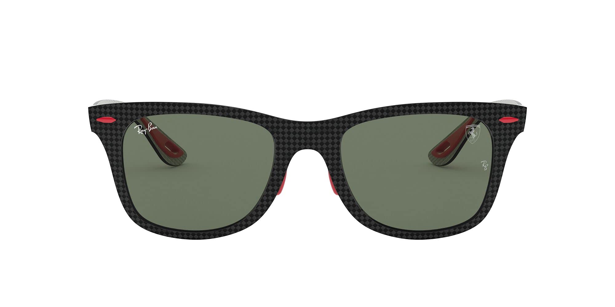 Ray-Ban RB8395m Scuderia Ferrari 系列方形太陽眼鏡
