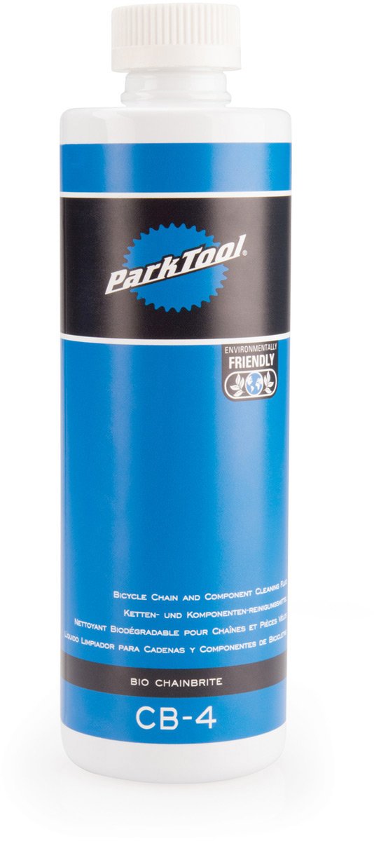 Park Tool CB-4 Bio Chainbrite 自行車鏈條及零件清潔液 - 16 液盎司/472 毫升瓶裝