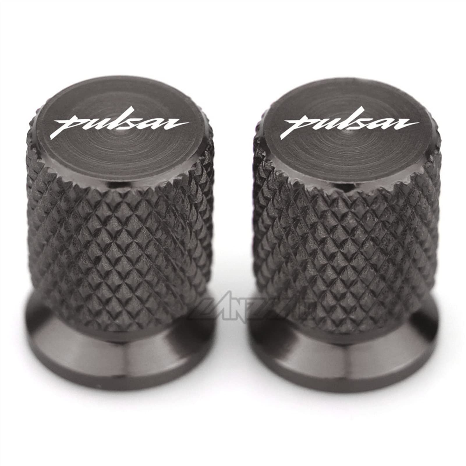 DWHJ 適用於 Bajaj Pulsar 125 150 180 RS200 NS200 NS160 摩托車輪胎氣門嘴蓋 CNC 鋁合金摩托車零件（顏色：鈦色）