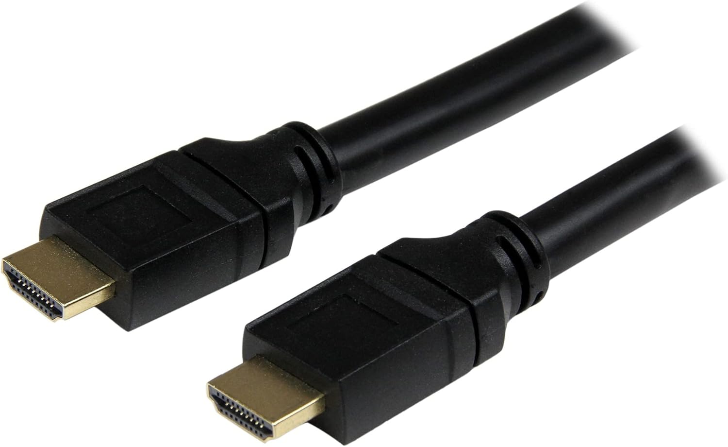 StarTech.com 50英尺阻燃級HDMI線纜，4K高速長HDMI線帶以太網接口，支援4K30超高清，傳輸速率10.2Gbps，支援HDCP 1.4，適用於牆內阻燃環境的HDMI 1.4顯示線纜，HDMI轉HDMI電腦電視線纜（高清）