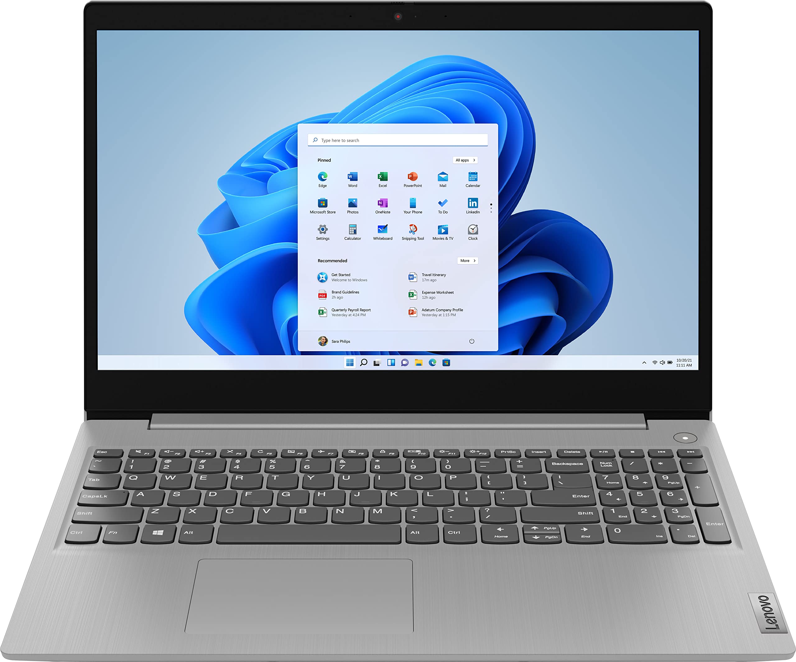 聯想 2022 新款 Ideapad 3 筆記型電腦，15.6 吋高清觸控屏，第 11 代英特爾酷睿 i3-1115G4 處理器，8GB DDR4 內存，256GB PCIe NVMe 固態硬碟，HDMI 接口，網絡攝像頭，Wi-Fi 5，藍牙預印版 Windows 家庭相機，1135 筆，11135 筆，1113573版