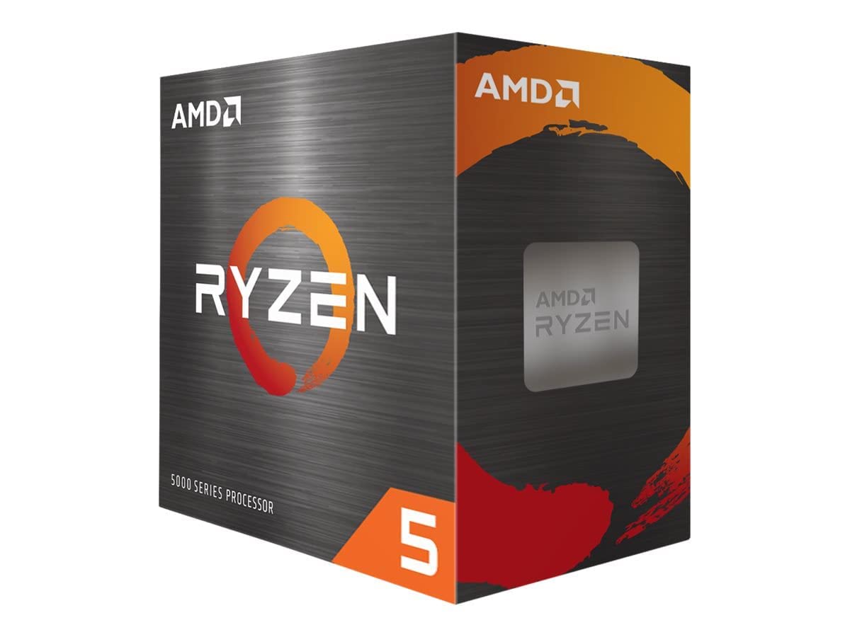 AMD Ryzen™ 5 5600 六核心十二線程不鎖頻桌面處理器，配備 Wraith Stealth 散熱器
