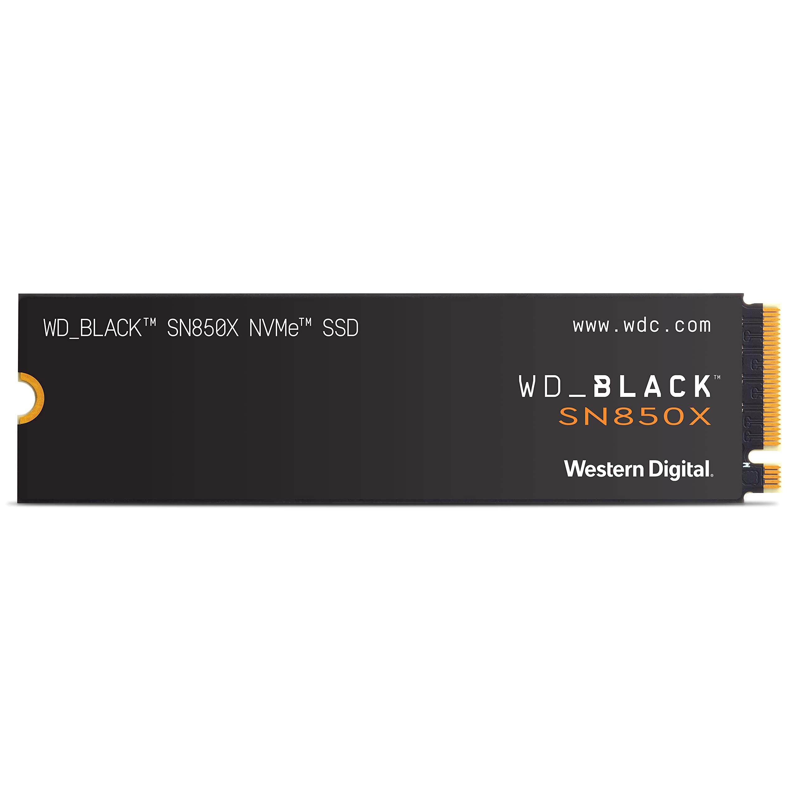WD_BLACK 1TB SN850X NVMe 內建遊戲固態硬碟 - Gen4 PCIe，M.2 2280，最高讀寫速度 7,300 MB/s - WDS100T2X0E