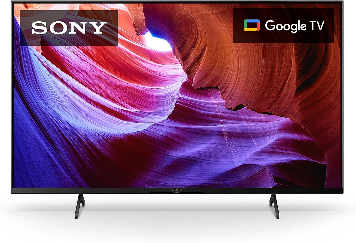Sony 43 吋 4K 超高清電視 X85K 系列：LED 智慧型 Google TV（支援藍牙、Wi-Fi、USB、乙太網路、HDMI），具備杜比視界 HDR 和原生 120Hz 更新率 KD43X85K - 2022 年款