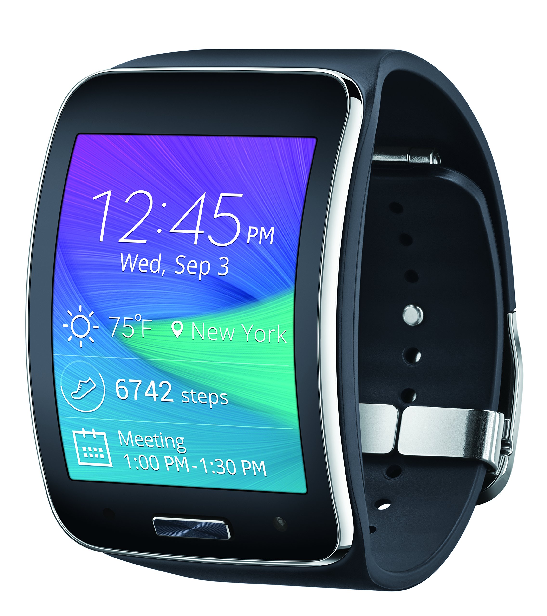 評測三星 Gear S 智慧手錶，白色 4GB（Verizon Wireless 版）