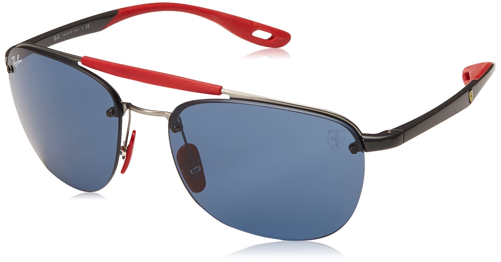 Ray-Ban RB3662m Scuderia Ferrari 系列方形太陽眼鏡