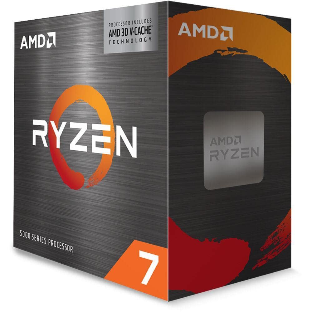 AMD Ryzen™ 7 5800X3D 8核心16執行緒桌上型處理器，採用AMD 3D V-Cache™技術