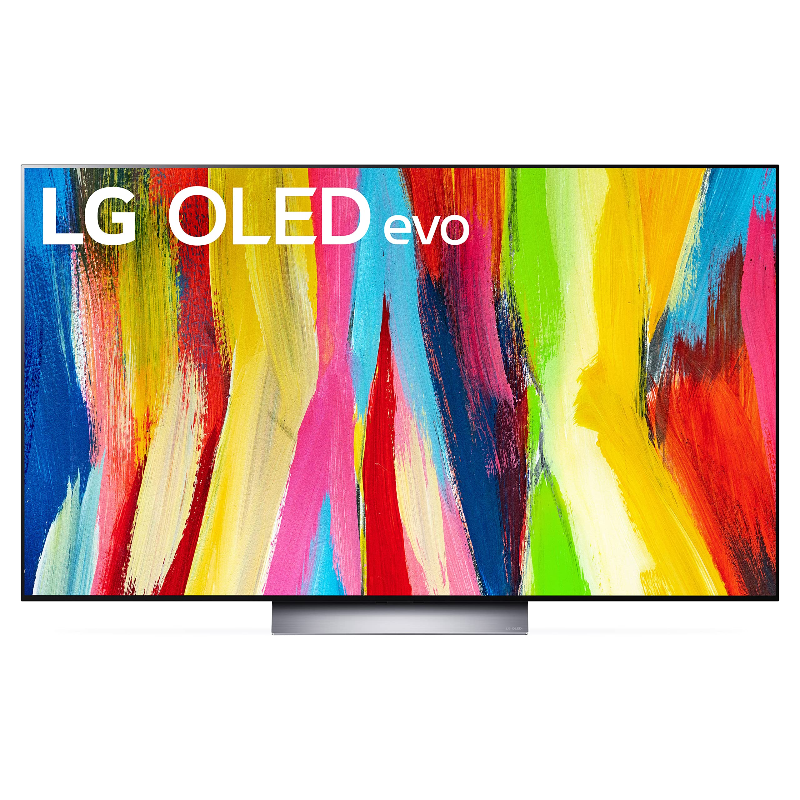 LG C2系列55吋OLED evo Gallery Edition智慧電視OLED55C2PUA，2022年款 - AI賦能4K，內建Alexa語音助理