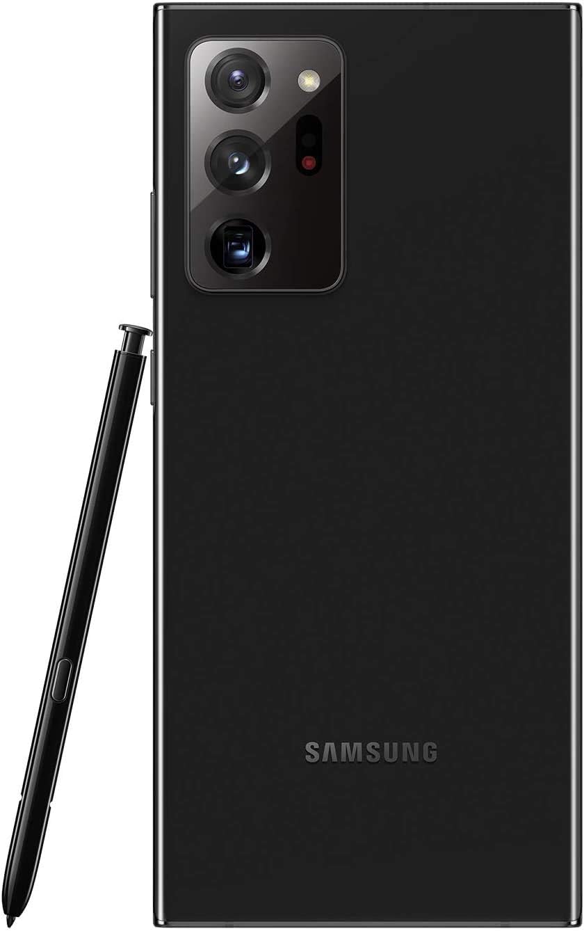 適用於三星 Galaxy Note 20 Ultra 所有業者的 OEM 後蓋玻璃電池蓋更換及黏合劑，預載相機框，三星 Galaxy Note 20 Ultra 維修工具（神秘黑）