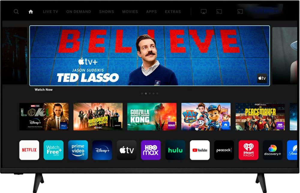 VIZIO 50吋 V系列電視 - V505M-K09 - 4K超高清 - 智慧型電視 - WiFi 6E 三頻 - 遊戲 - 支援AMD FreeSync和VRR杜比視界 - 支援HDR/HDR10+ - 藍牙 - IQ主動式處理器 - 語音遙控器