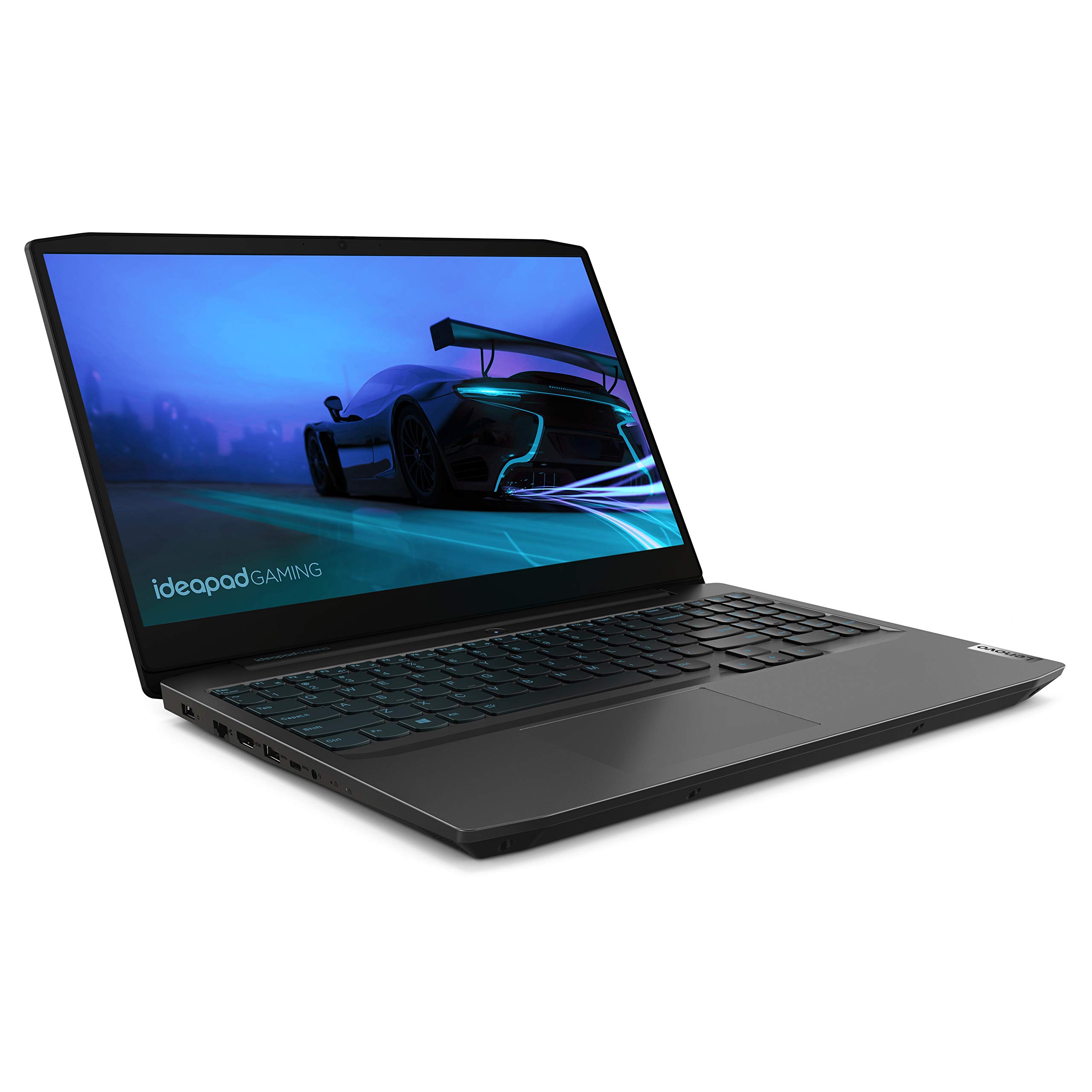 聯想 IdeaPad Gaming 3 15 吋遊戲筆記型電腦，15.6 吋 FHD (1920 x 1080) 顯示屏，AMD Ryzen 5 4600H 處理器，8GB DDR4 內存，256GB 固態硬碟，NVIDIA GeForce GTX 1650US 顯卡，WindowsFD