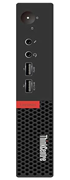 聯想 ThinkCentre M910Q 迷你桌上型電腦，英特爾酷睿 i7-6700T 處理器，最高睿頻 3.6GHz，32GB 內存，1TB NVMe 固態硬碟，支援 4K 三螢幕顯示，配備 DisplayPort、HDMI、AC Wi-Fi 和藍牙 - Windows 10 專業翻新機）