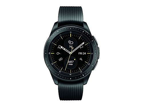 三星 Galaxy Watch（42 毫米，GPS，藍牙，解鎖 LTE）– 午夜黑（美國版）